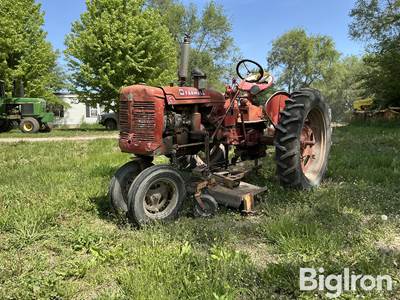 1949 McCormick Farmall C Tractor w/ Belly Mower