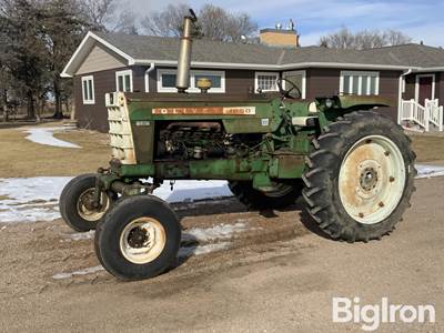 1965 Oliver 1650 Wide Front 2WD Tractor