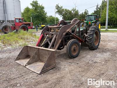 1955 Oliver Super 55 2WD Tractor W/Wagner Iron Bucket Loader