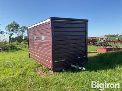 Homemade Ice Fishing Hut