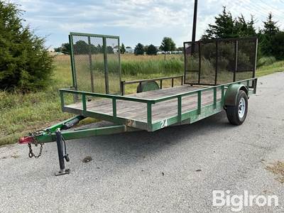 2000 Assembled 14’ S/A Utility Trailer