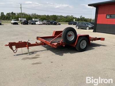 DitchWitch 12' S/A Flatbed Trailer