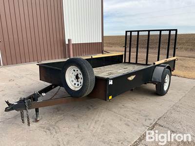 2013 H&H 12’ S/A Utility Trailer