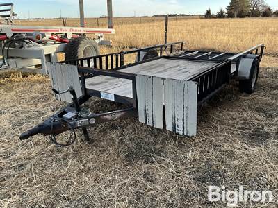2019 H&H 14’ S/A Utility Trailer
