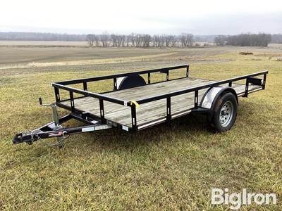 2017 Heartland 12' S/A Utility Tip Trailer