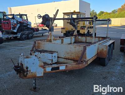1997 Kiefer ICC-812 T/A Cable Reel Trailer