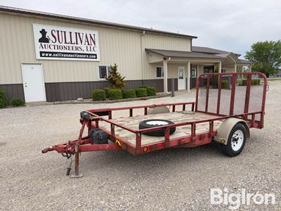 2009 Pj 12' Utility Trailer