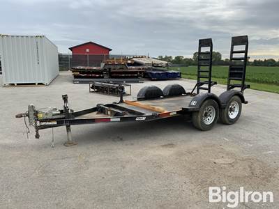 2018 Pratt CP0510 10' T/A Equipment Trailer W/ Ramps