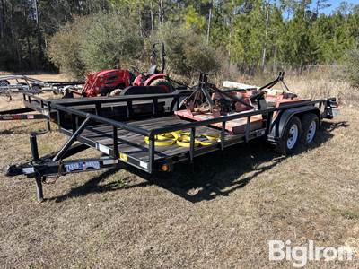 2017 Texas 18P 18’ T/A Utility Trailer