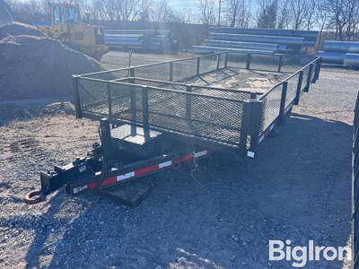 18’ T/A Flatbed Utility Trailer