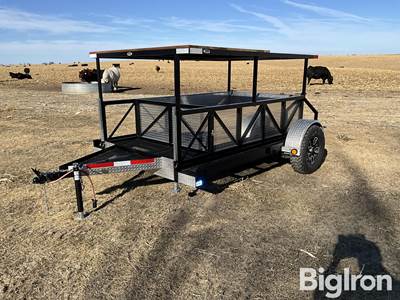 Custom Made 9’ S/A Utility Trailer