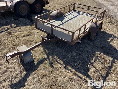 Shop Built 7’ S/A Utility Trailer