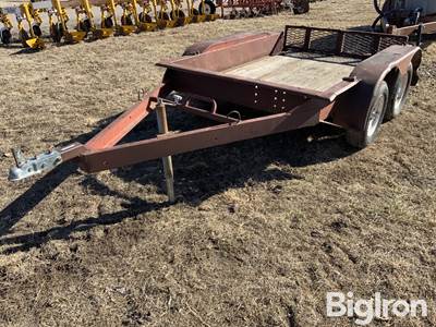 Shop Built 7’ T/A Utility Trailer