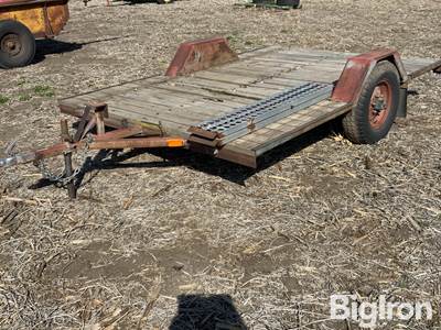 10’ Shop Built S/A Utility Trailer