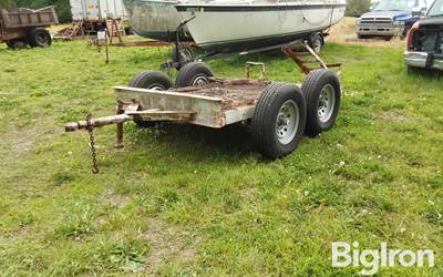 Shop Built 8' T/A Utility Trailer
