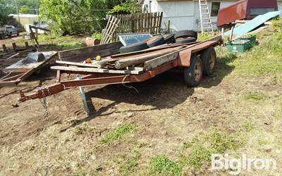 Shop Built 14' T/A Utility Trailer