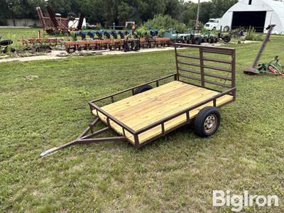 Homemade 8’ S/A Utility Trailer