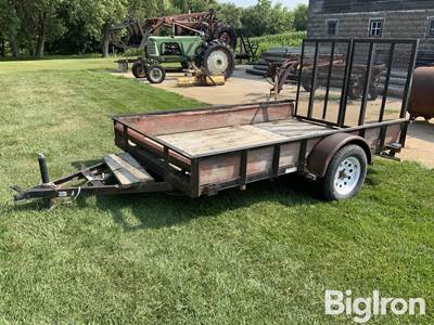 Shop Built 10’ S/A Utility Trailer