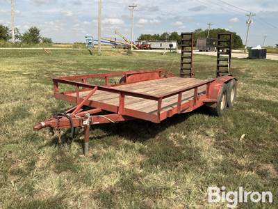T/A Utility Trailer W/Ramps