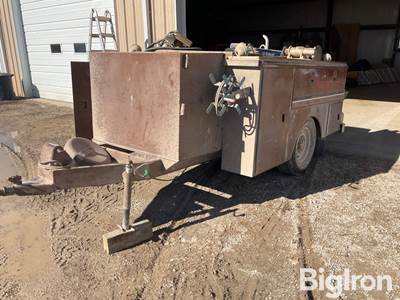 Homemade 12' Service Trailer w/Bobcat 250 Welder/Generator