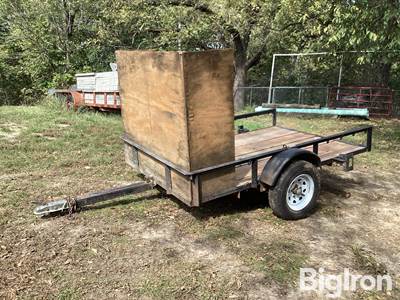 Homemade 8' S/A Utility Trailer