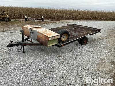 11’ S/A utility trailer