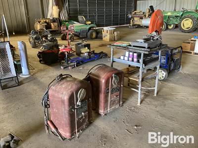 Lincoln AC180 Stick Welders & Chop Saw