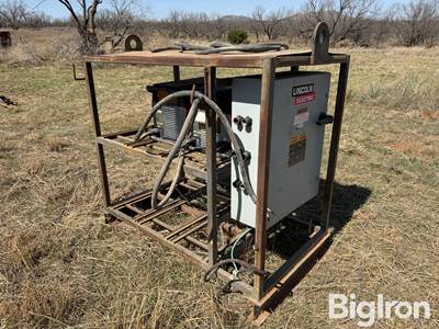 Lincoln Electric Invertec V350-PRO Welders & 6 Pack Rack