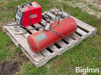 Lincoln Electric SP-100 Welder & Air Tank
