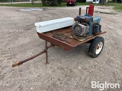 Miller AC/DC Welder Generator On 11’ Trailer