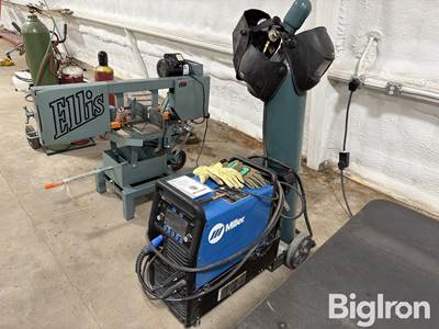 Miller Millermatic 255 Pulsed MIG Welder w/Apparel & Accessories