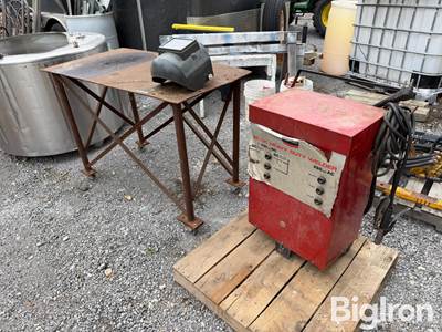 Welder & Table