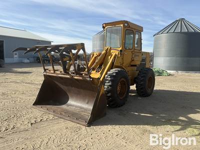 1980 John Deere 544-B Wheel Loader w/Bucket & Grapple Fork