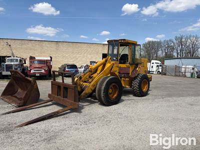 1986 John Deere 544D Wheel Loader w/Forks
