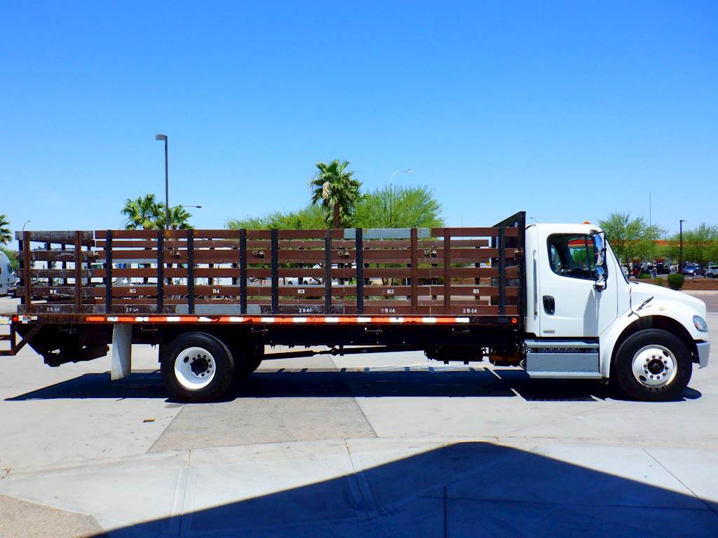 2012 Freightliner M2 106 Stake Bed Truck 220HP, Automatic For Sale