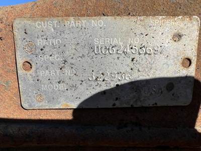 International 4400 Rear Axle Assembly