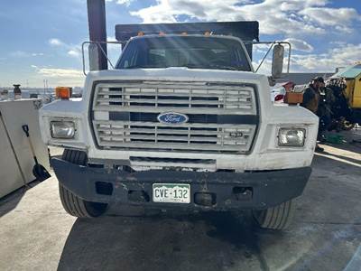 Ford F-700 Front Bumper for a Ford F700