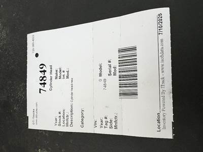 International MaxxForce DT Cylinder Head