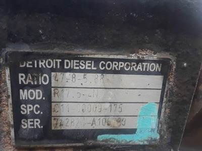 Freightliner M2 112 Rear Differential