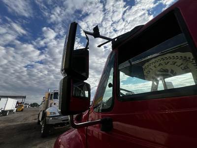 International 4300 Left Door Mirror