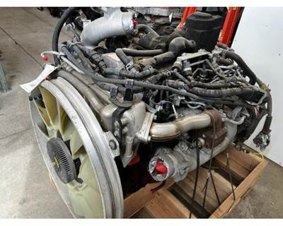 Hino J08E Engine Oil Pan for a Hino 268