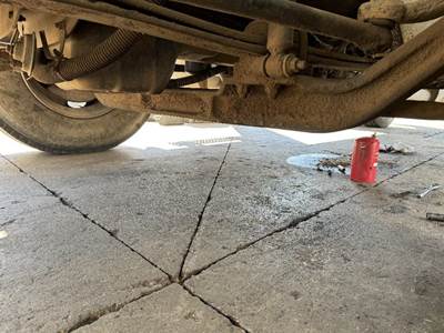 International DT466E Engine Oil Pan for a International 4300