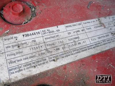 Freightliner M2 112 Engine