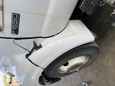 Ford F-650 Left Fender Extension for a Ford F650