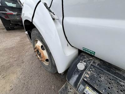 Ford F-650 Left Fender Extension for a Ford F650