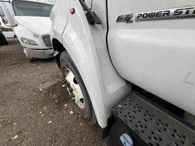 Ford F-650 Left Fender Extension for a Ford F650