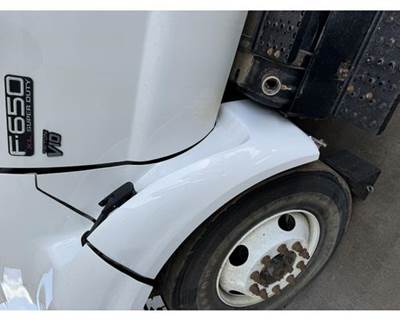 Ford F-650 Left Fender Extension for a Ford F650