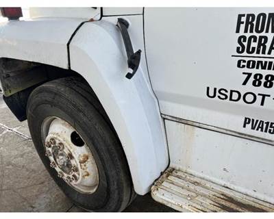Ford F-700 Left Fender Extension for a Ford F700
