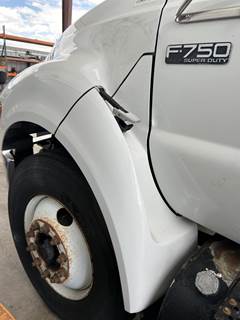 Ford F-750 Left Fender Extension for a Ford F750