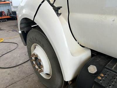 Ford F-750 Left Fender Extension for a Ford F750